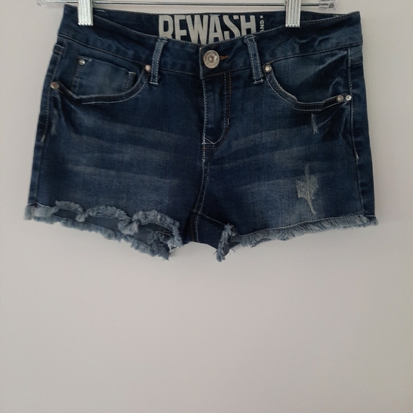 Rewash Pants - REWASH Brand Distressed Jean Shorts Size 3 (26)